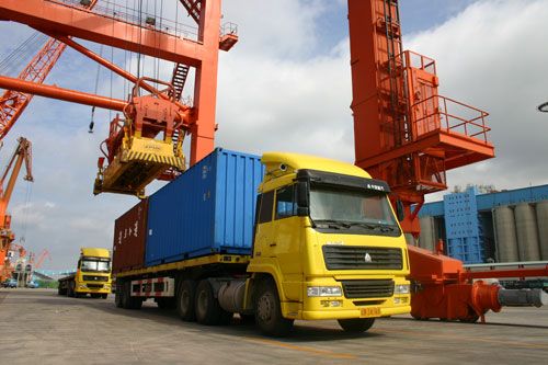 将货物集合组装成集装单元,以便在现代流通领域内运用大型装卸机械和
